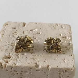 AUTHENTIC House of Harlow Gold Arrow Earrings